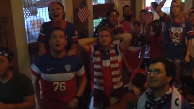 Fans React to Portugal goal